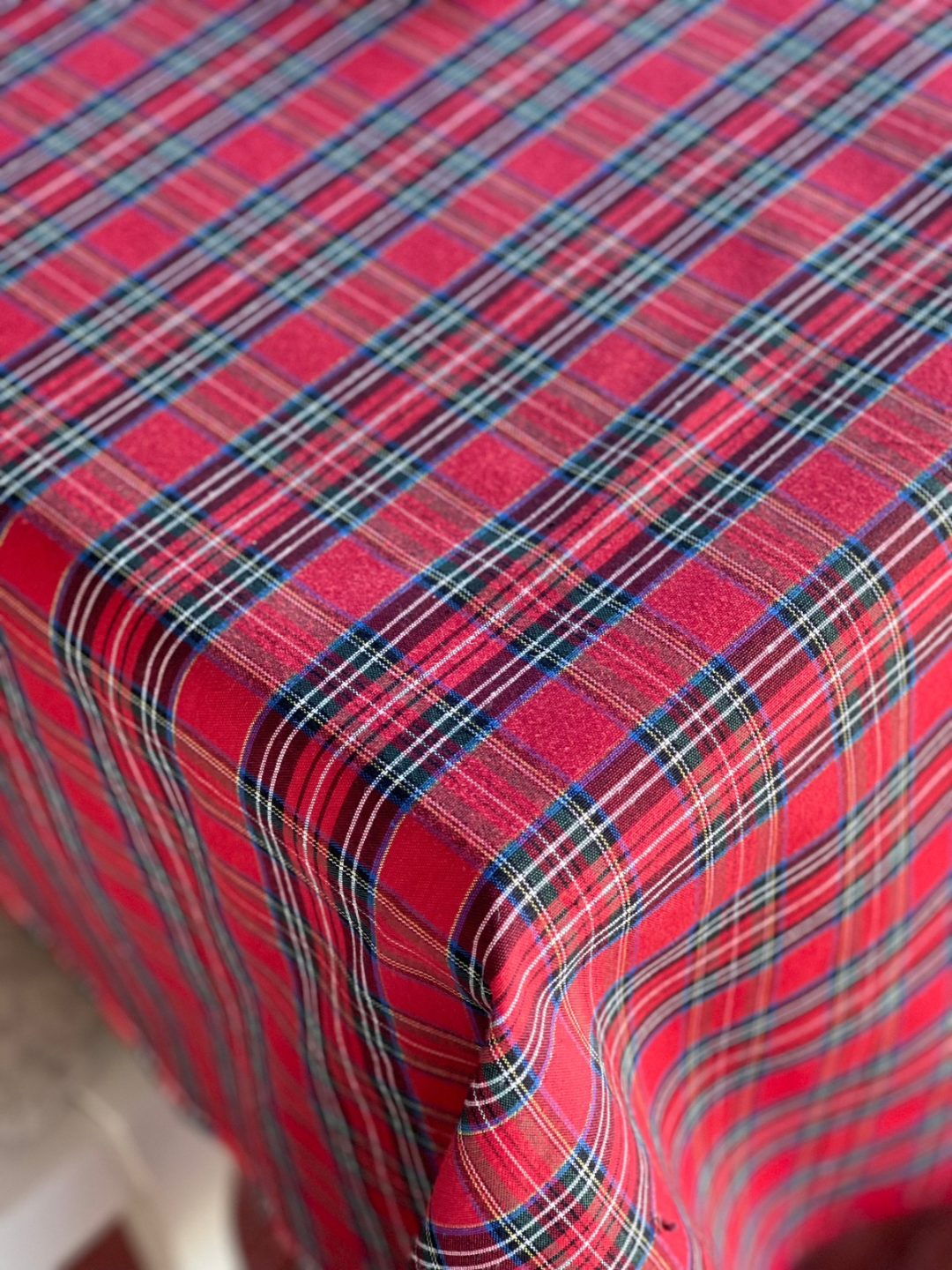 Tartán - Tartán Rojo Cuadro Pequeño